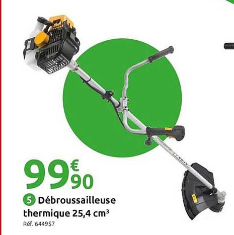 débroussailleuse thermique 25.4 cm3