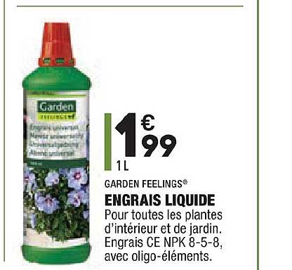 engrais liquide garden feelings