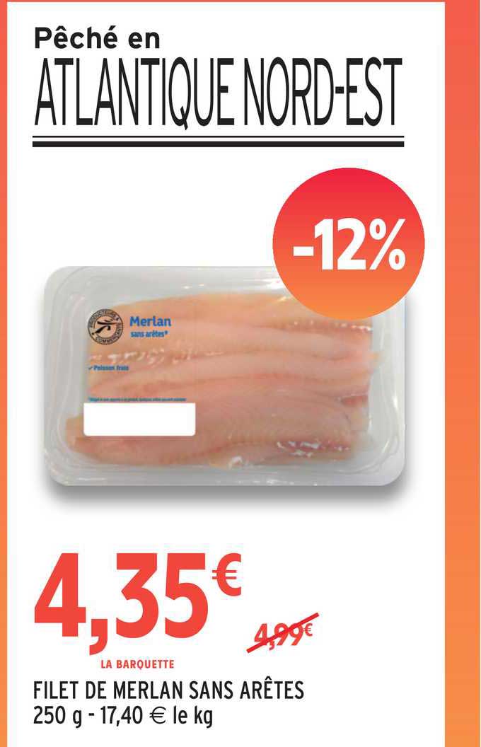 Filet De Merlan Sans Arêtes