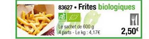 Frites Biologiques