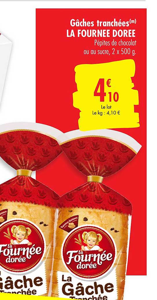 gâches tranchées la fournée dorée