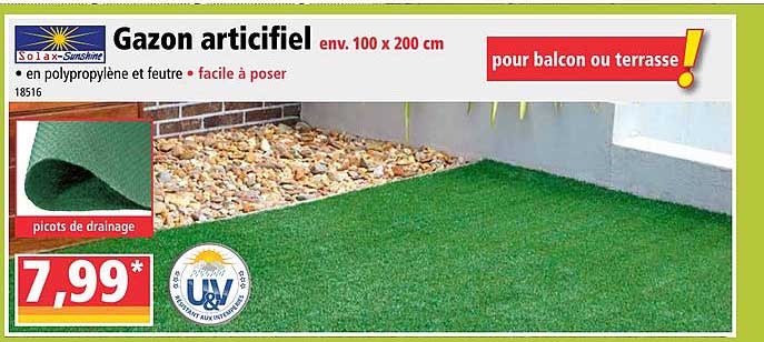 gazon articiel solax sunshine