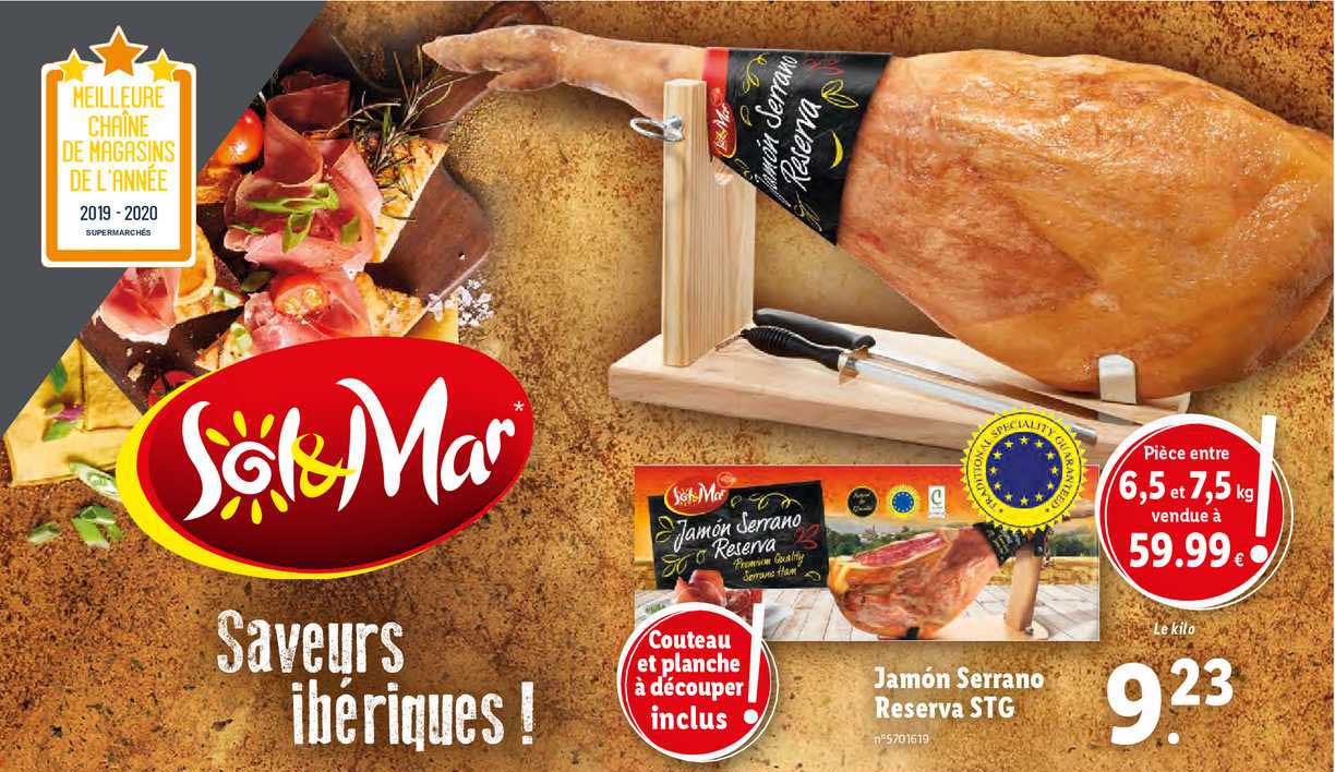 jamon serrano reserva stg