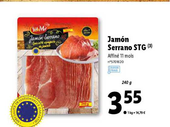 jamon serrano stg