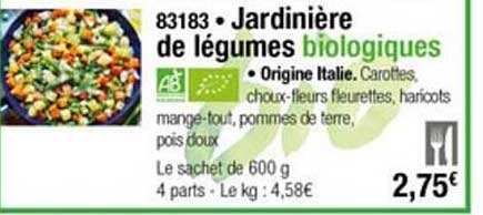Jardinière De Légumes Biologiques