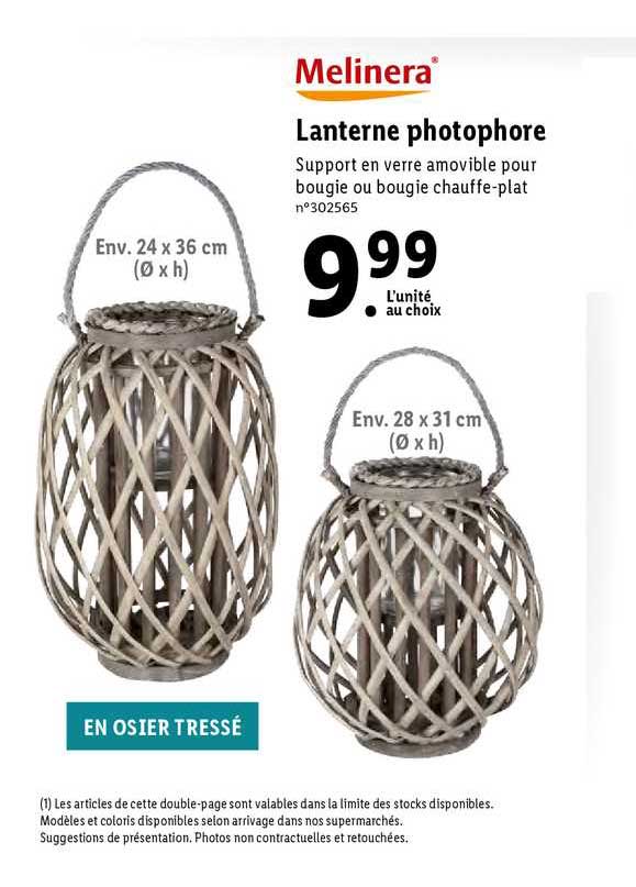 lanterne photophore melinera