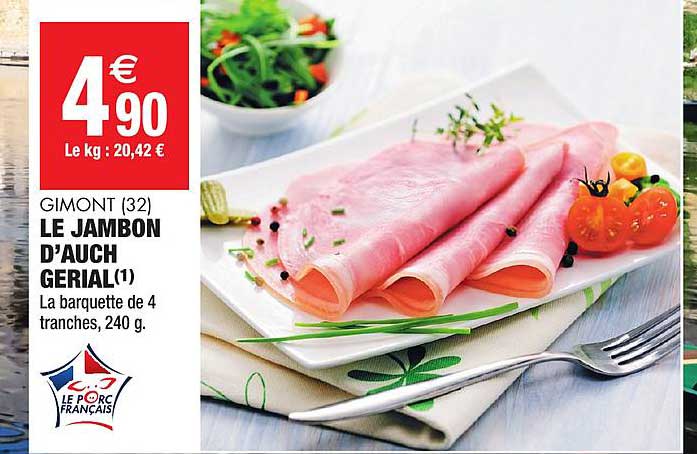 le jambon d'auch gerial gimon