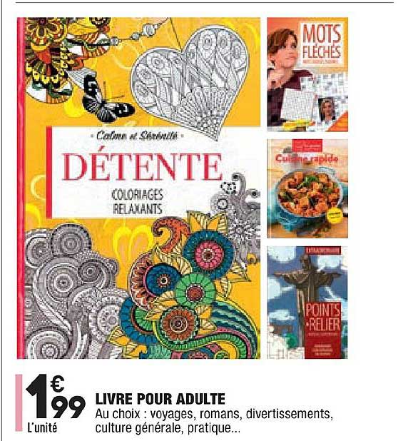 Livre Pour Adulte