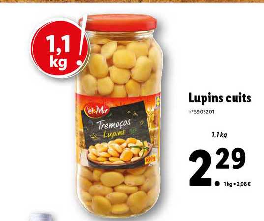 Lupins Cuits