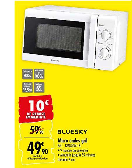 Micro Ondes Gril Bluesky