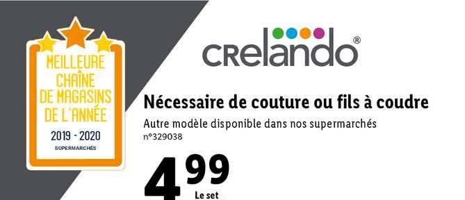 nécessaire de couture ou fils à coudre crelando