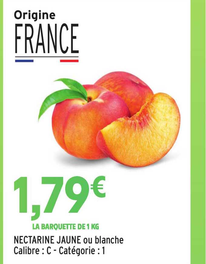Nectarine Jaune Ou Blanche