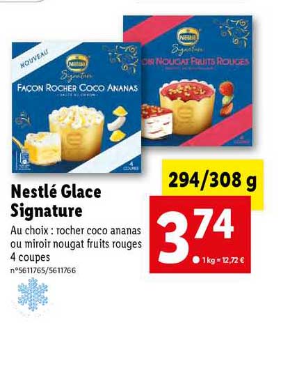 Nestlé Glace Signature
