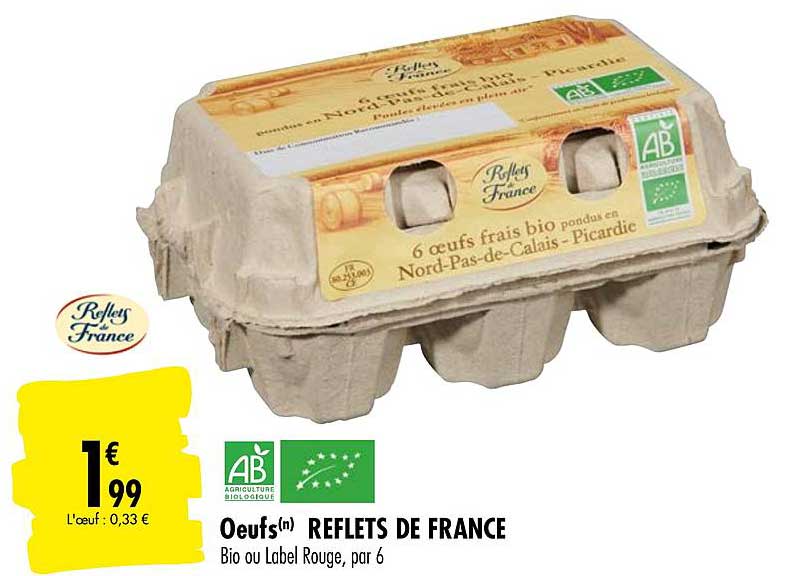 Oeufs Reflets De France