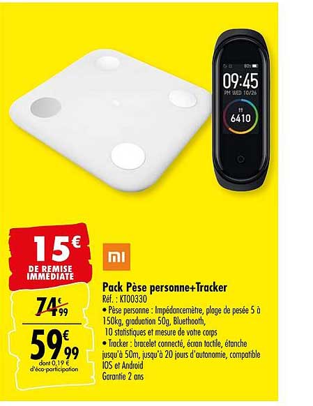 pack pèse personne+tracker mi