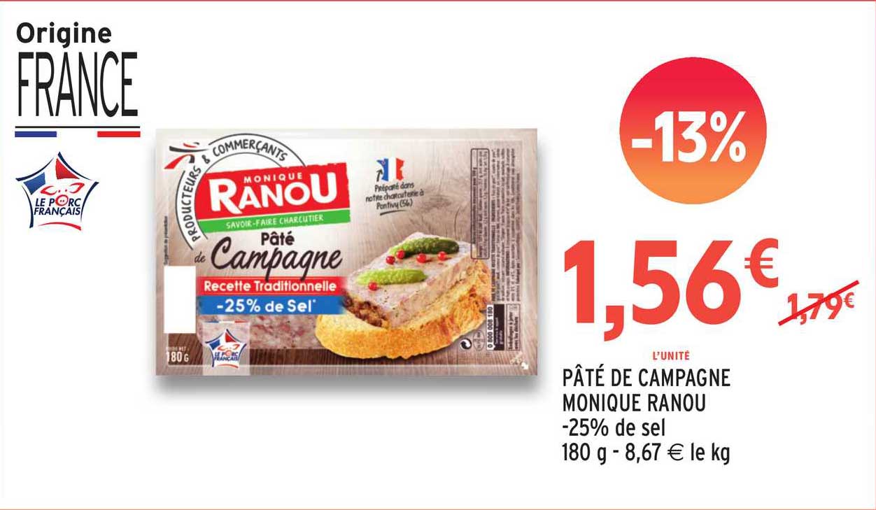 pâté de campagne monique ranou
