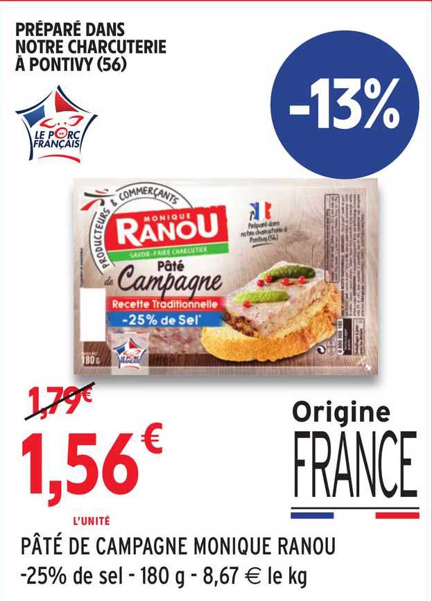 pâté de campagne monique ranou