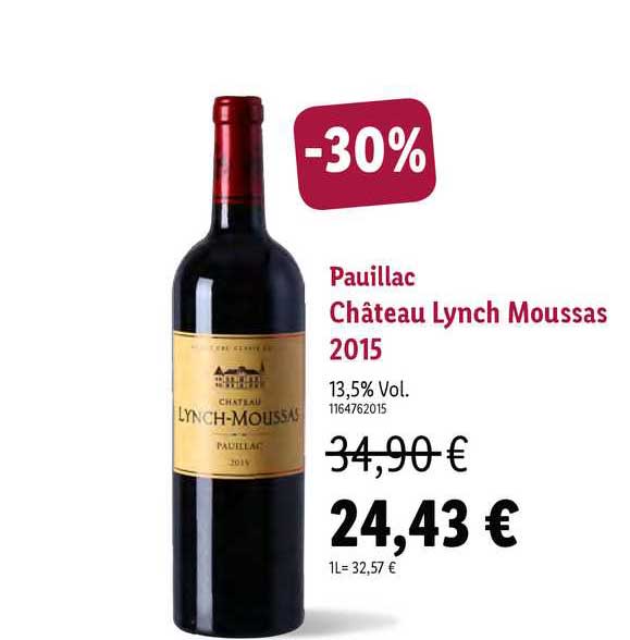 Pauillac Château Lynch Moussas 2015