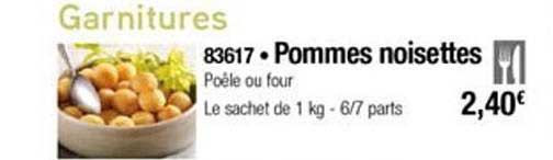 Pommes Noisettes