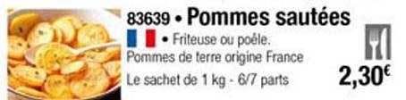 Pommes Sautées