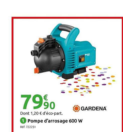 Pompe D'arrosage 600 W Gardena