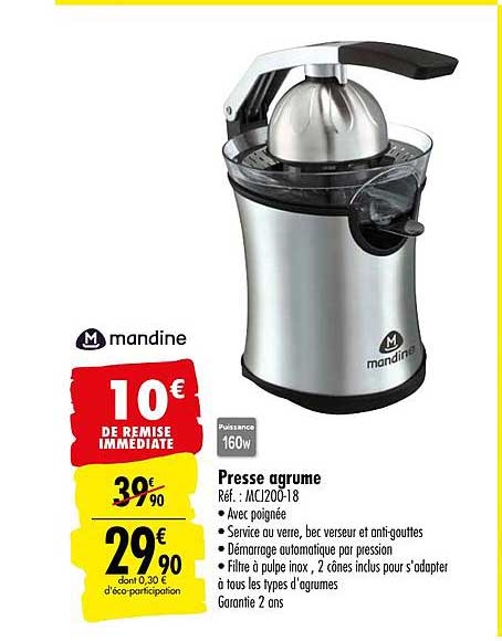 presse agrume mandine