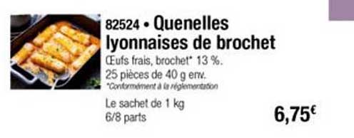 quenelles lyonnaises de brochet