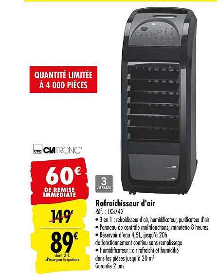 rafraichisseur d'air cntronc