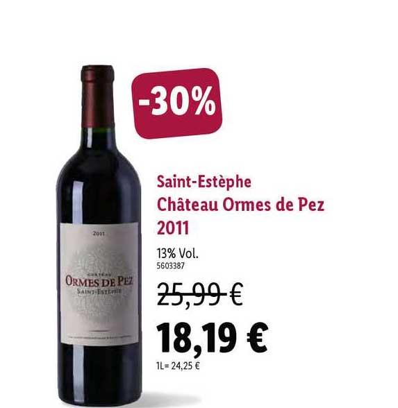 saint estèphe château ormes de pez