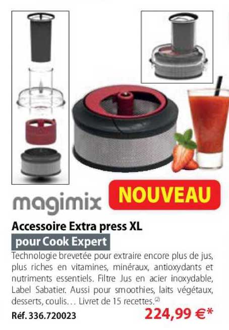 accessoire extra press xl pour cook expert magimix