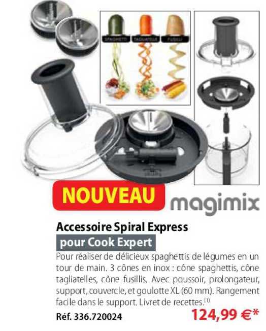 accessoire spiral express magimix