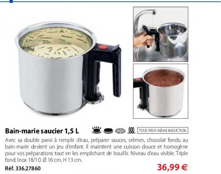bain-marie saucier 1,5 l