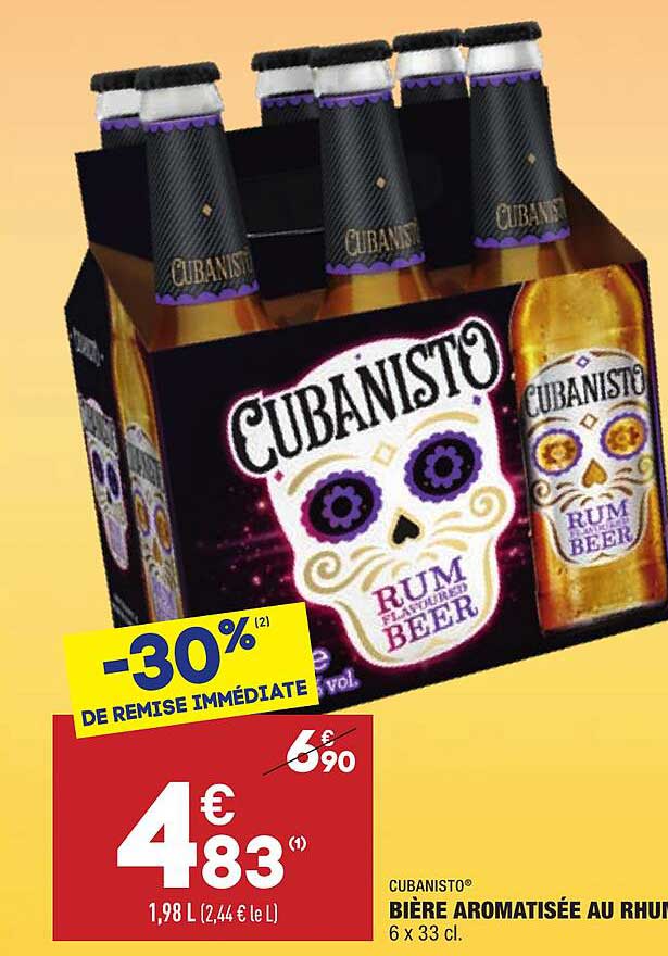 Bière Aromatisée Au Rhum Cubanisto
