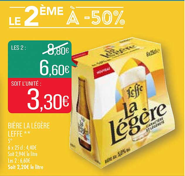 Bière La Légère Leffe