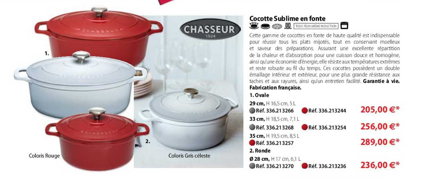 cocotte sublime en fonte