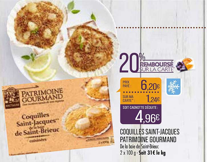 coquilles saint-jacques patrimoine gourmand