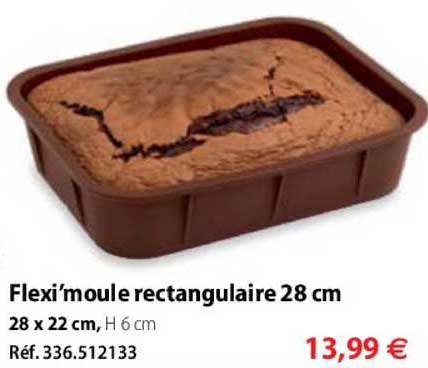 flexi'moule rectangulaire 28 cm