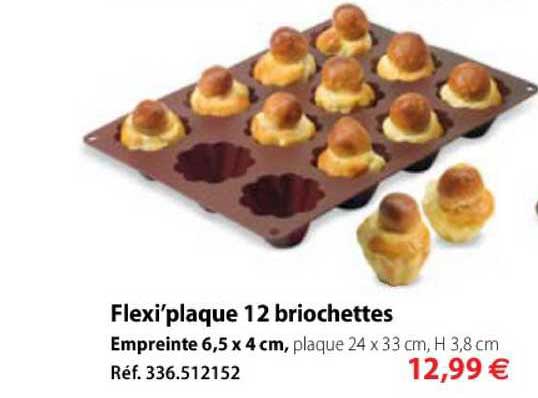 flexi'plaque 12 briochettes