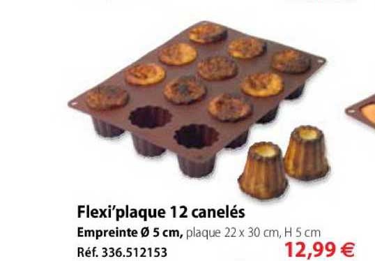 flexi'plaque 12 canelés