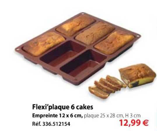 flexi'plaque 6 cakes