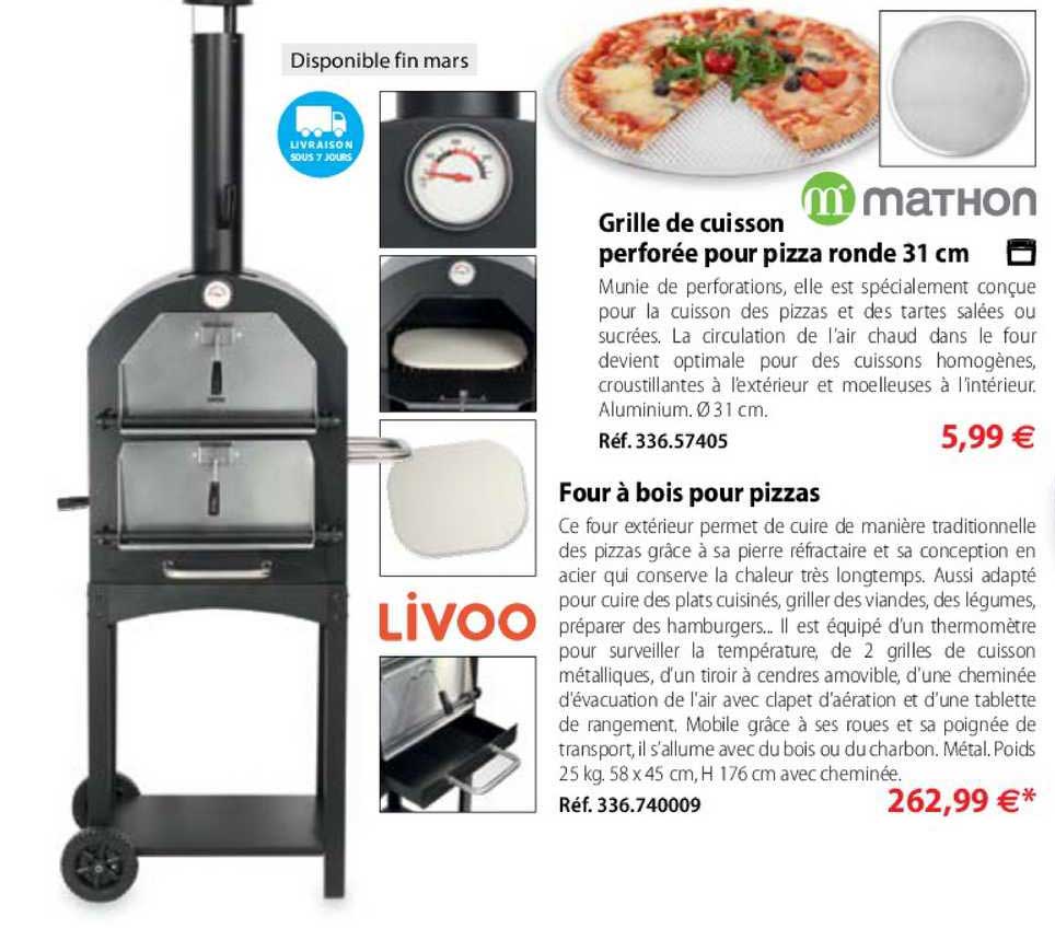 Grille De Cuisson Perforée Pour Pizza Ronde 31 Cm, Four à Bois Pour Pizzas