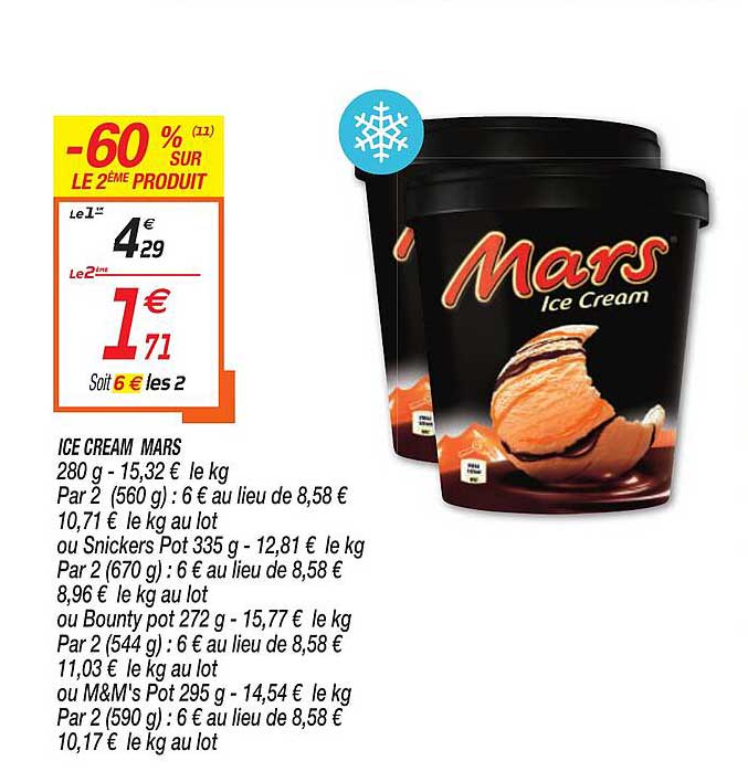 ice cream mars