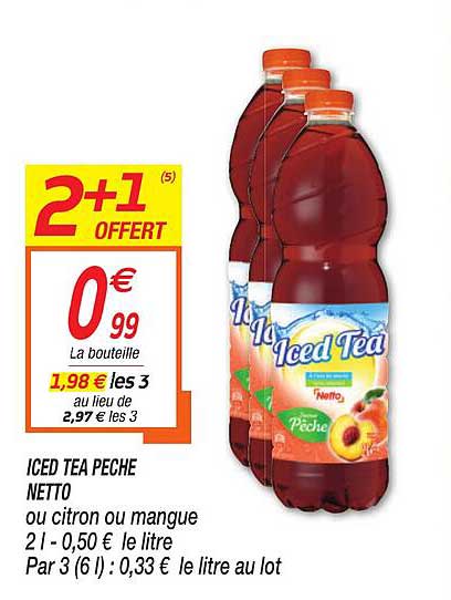 Iced Tea Pêche Netto
