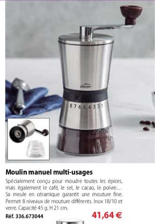 moulin manuel multi-usages
