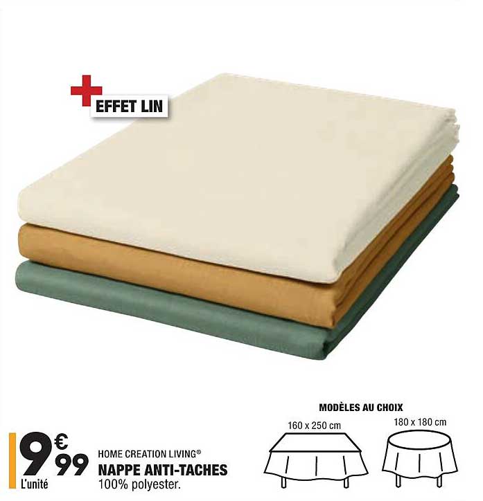 nappe anti-taches home creation living