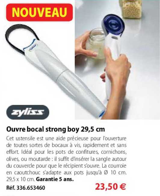 ouvre bocal strong boy 29,5 cm zyliss