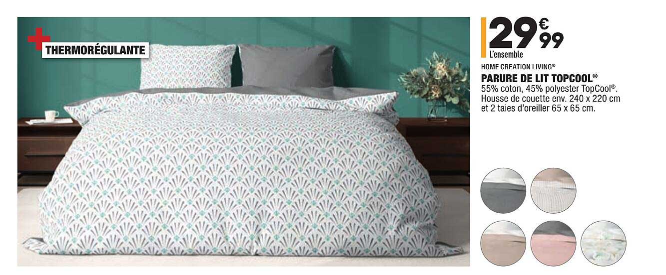 Parure De Lit Topcool Home Creation Living