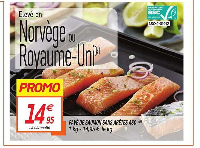 pavé de saumon sans arêtes asc