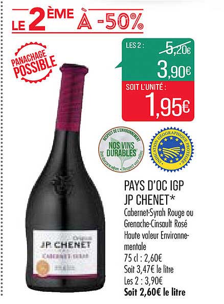 pays d'oc igp jp chenet