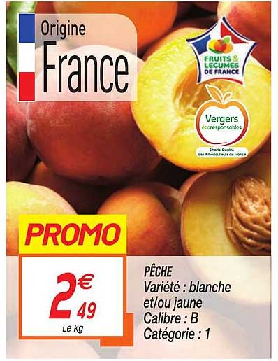 Pêche Blanche Et-ou Jaune